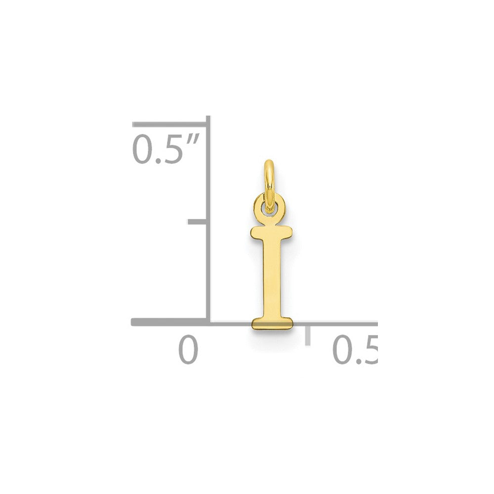 10ky Cutout Letter I Initial Charm