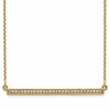 10ky Diamond Bar Necklace