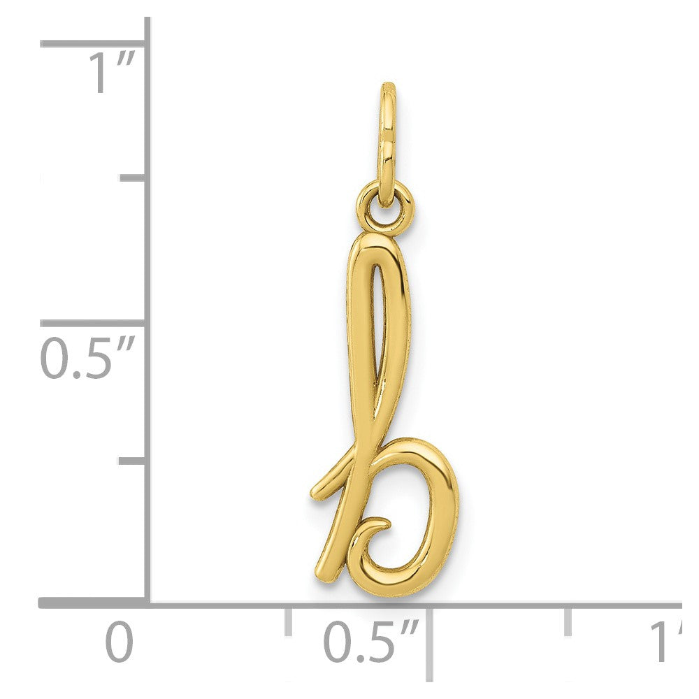 10k Lower Case Letter b Initial Charm