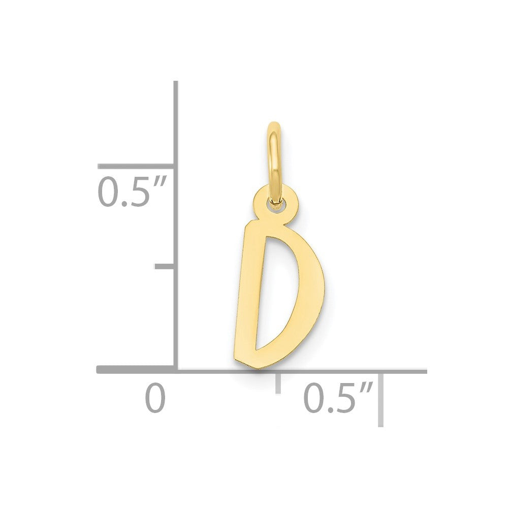 10k Small Slanted Block Initial D Charm