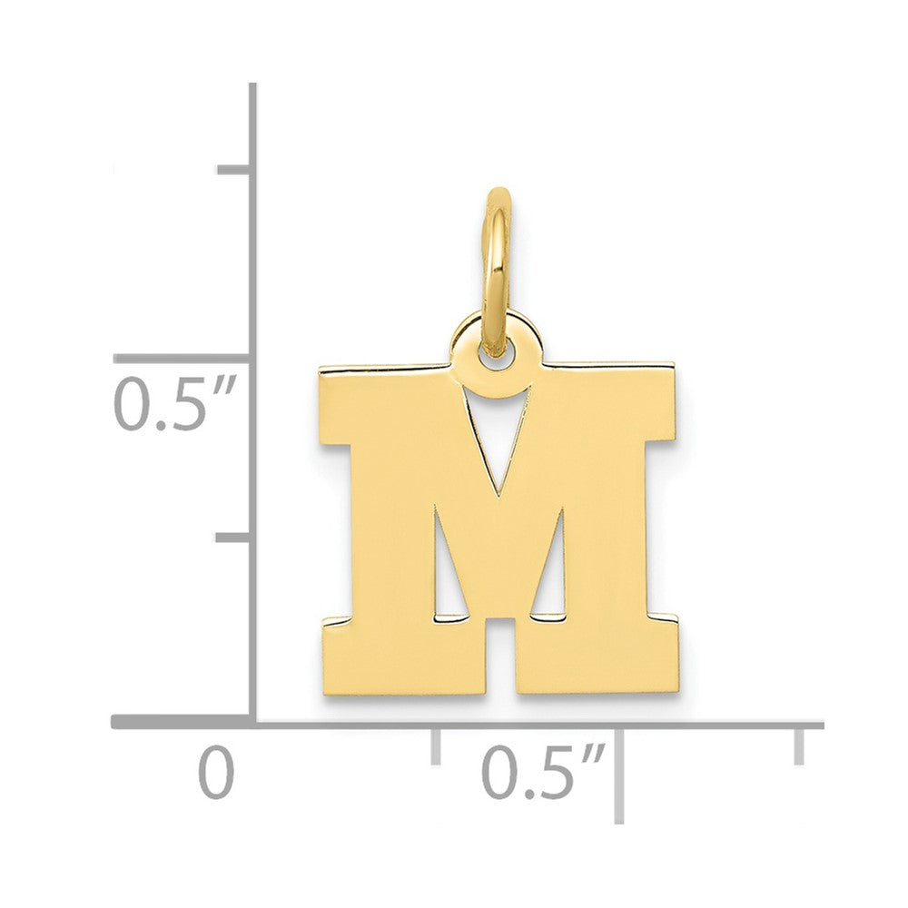 10k Small Block Initial M Charm