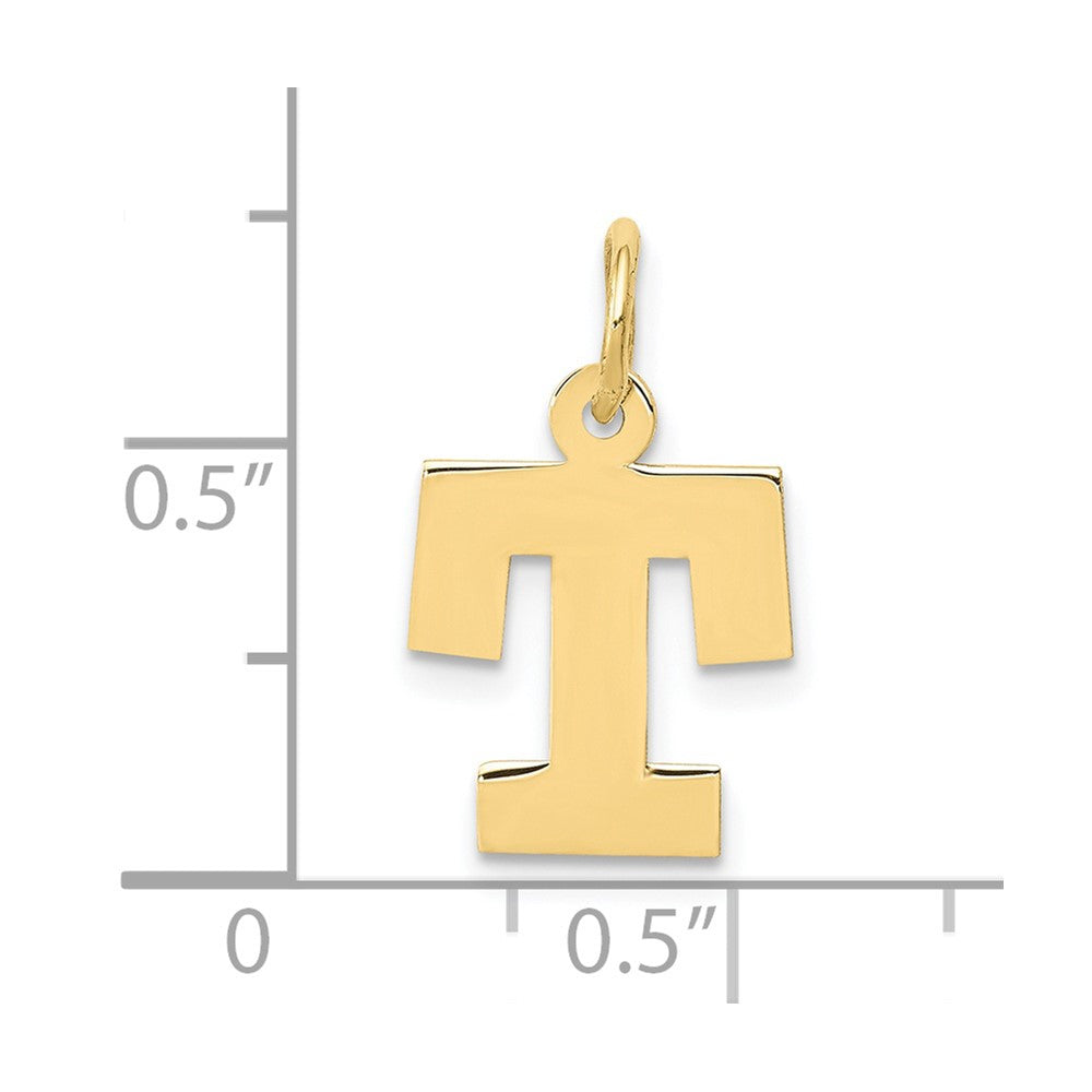 10k Small Block Initial T Charm