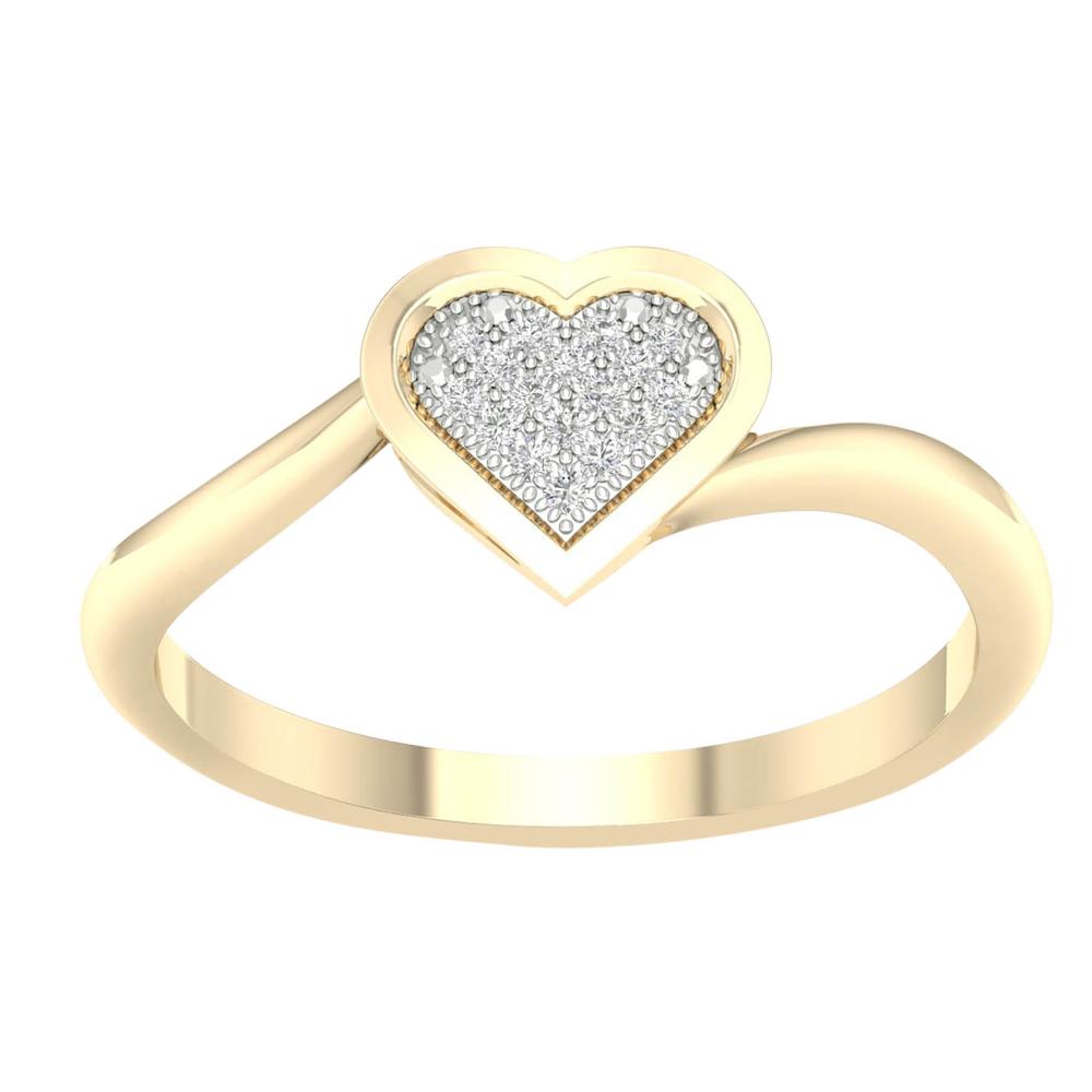 10K 0.05ct Diamond Ring