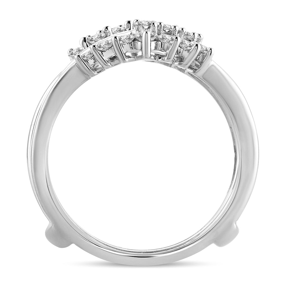14K 0.66 CT Diamond Ring Guard