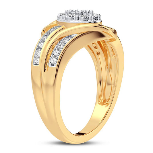 10K 0.25CT DIAMOND RING