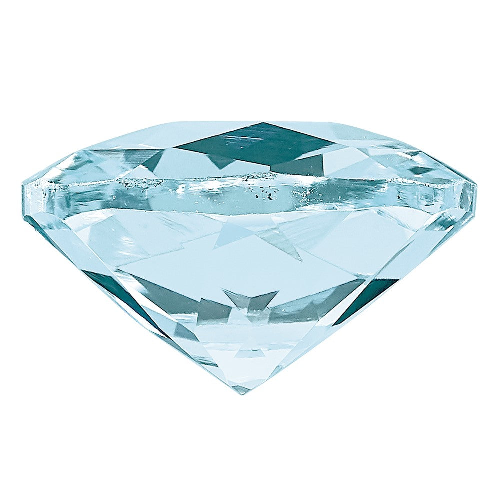 Aquamarine AA Quality 5mm Antique Cushion Checkerboard