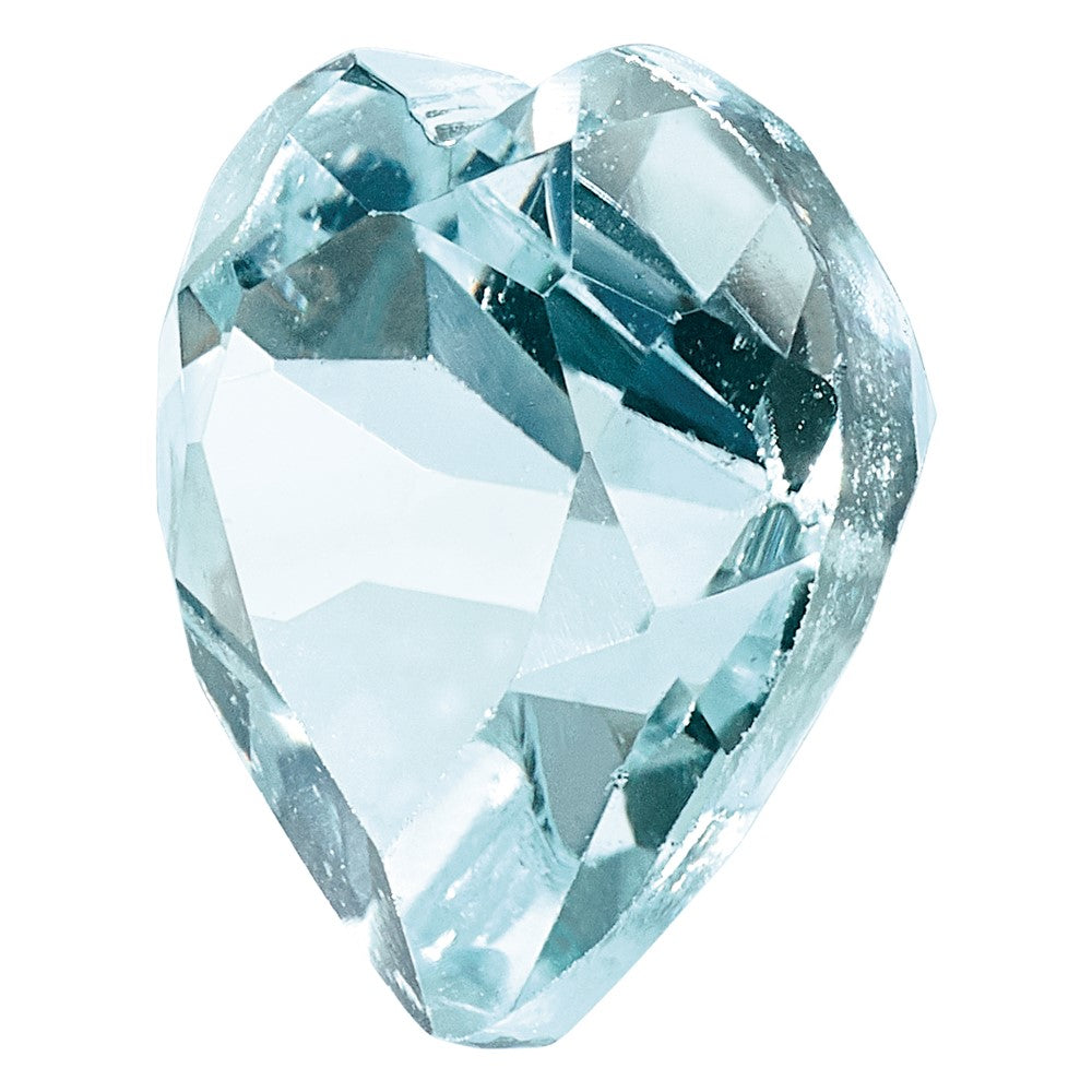 Aquamarine A Quality 6mm Heart
