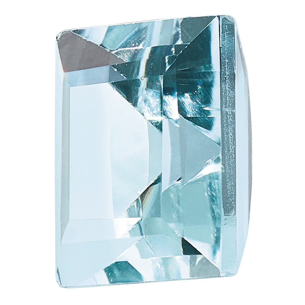 Aquamarine AAA Quality 6mm Square Step-Cut