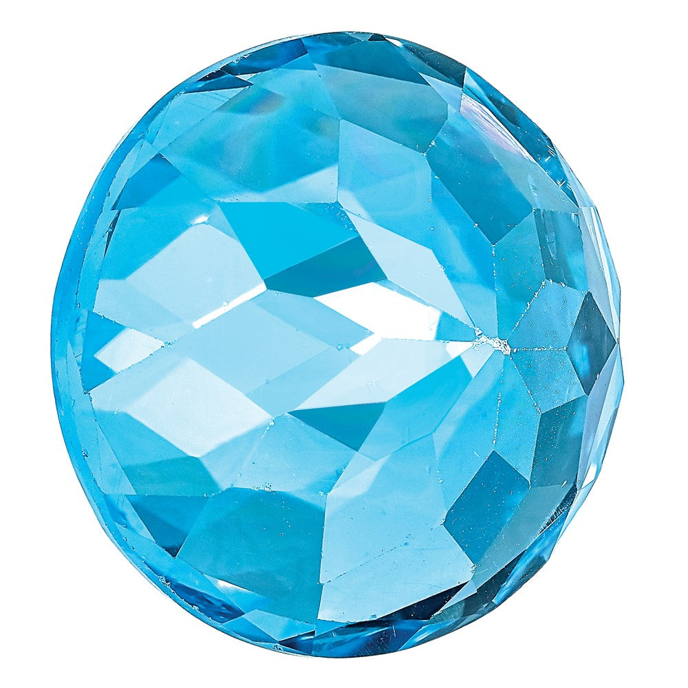 Swiss Blue Topaz AA Quality 6.5mm Round