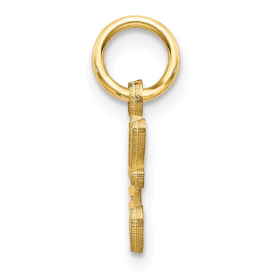 14k Letter C Initial Charm