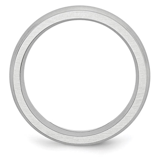 Chisel Cobalt Satin 7mm Rounded Edge Band