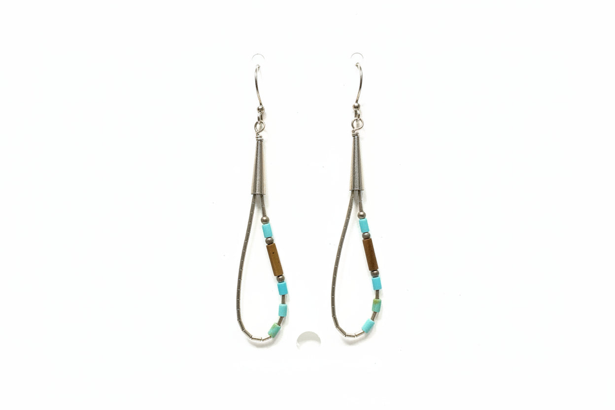 Sterling silver loops