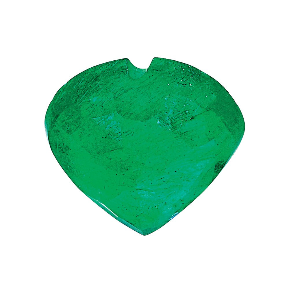 Emerald A Quality 3mm Heart