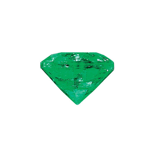 1.75mm Round Diamond-cut Emerald A Quality