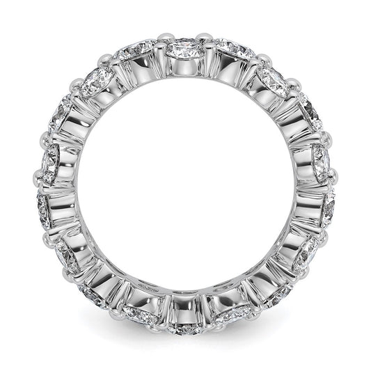 True Origin 14K White Gold Size 7 Holds 5 3/8 carat Eternity Band Mounting