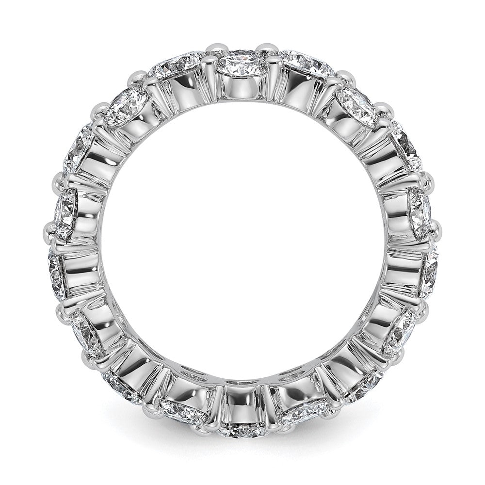 True Origin 14K White Gold Size 8.5 Holds 5 3/8 carat Eternity Band Mounting