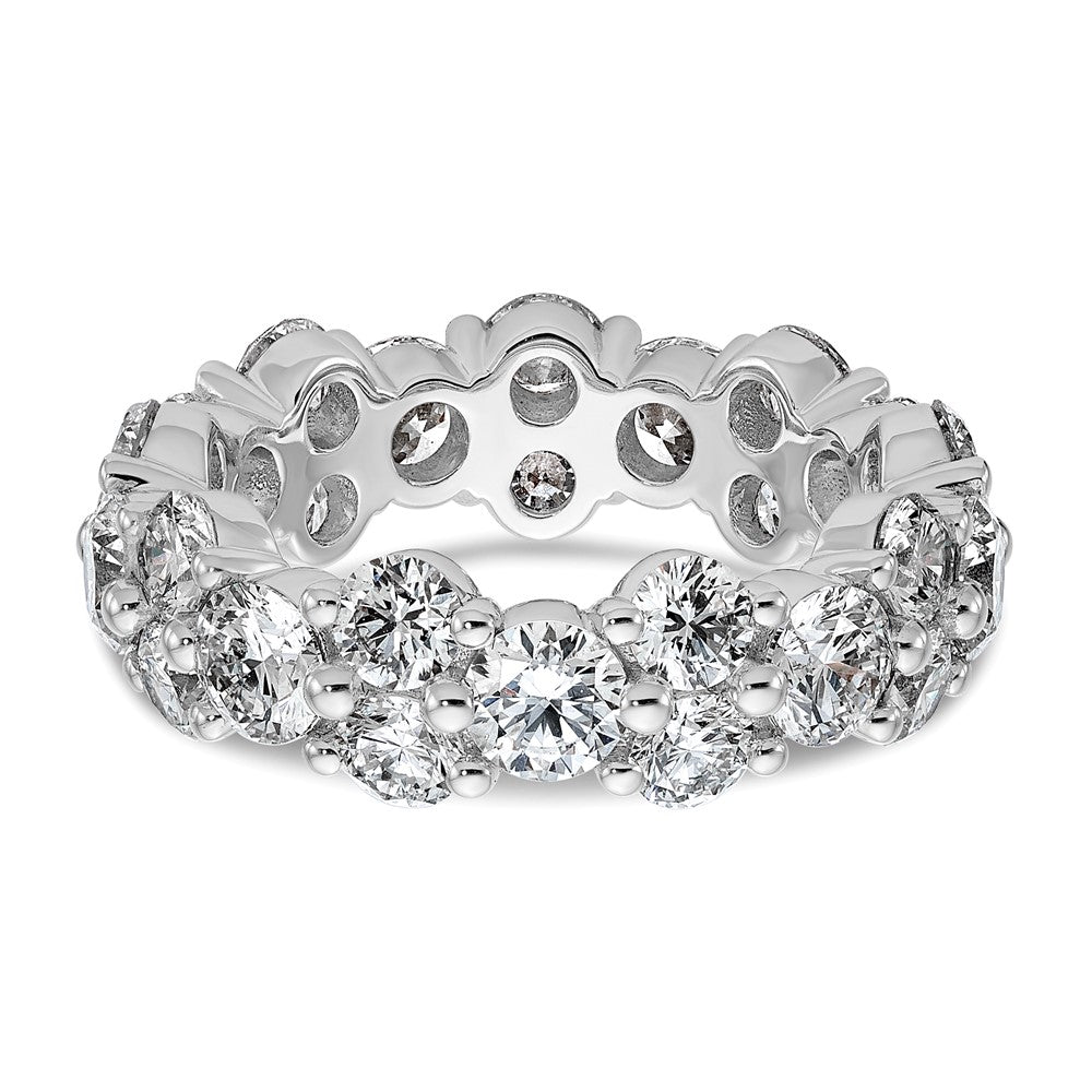 True Origin 14K White Gold Size 8.5 Holds 5 3/8 carat Eternity Band Mounting