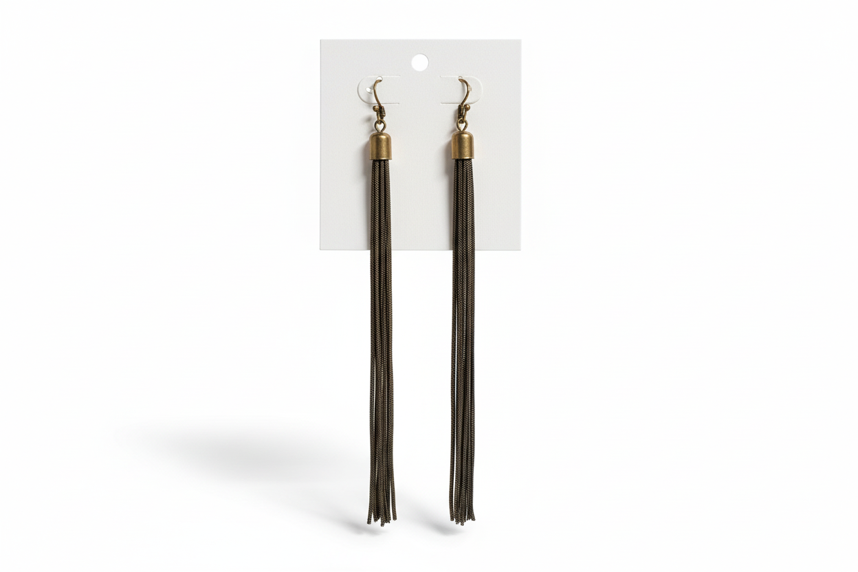Stained chain dangles