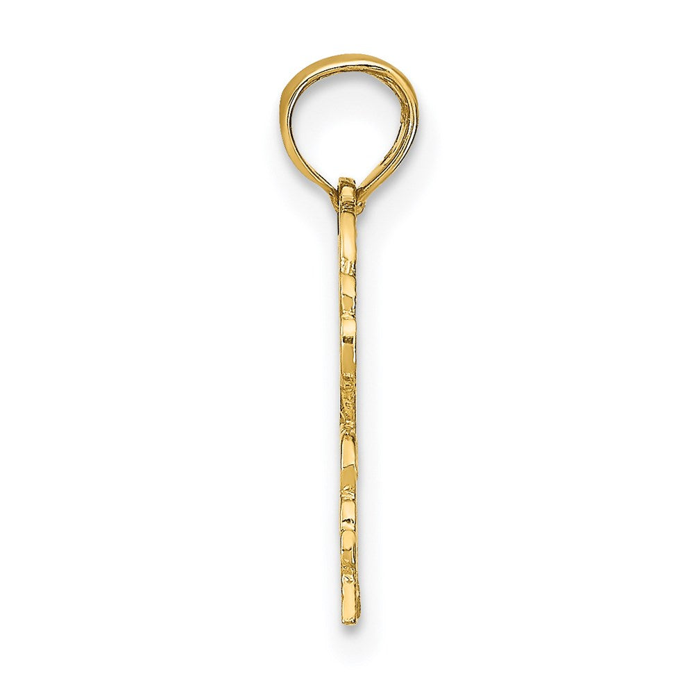 14K CANCER Zodiac Charm