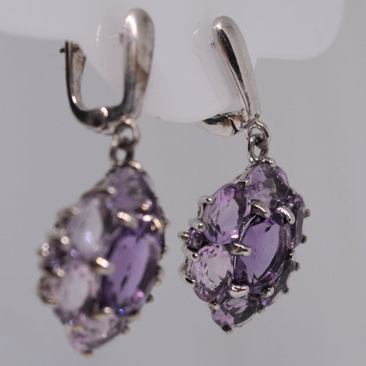 Dazzling Amethyst Earrings
