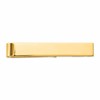 10k Polished Tie Bar