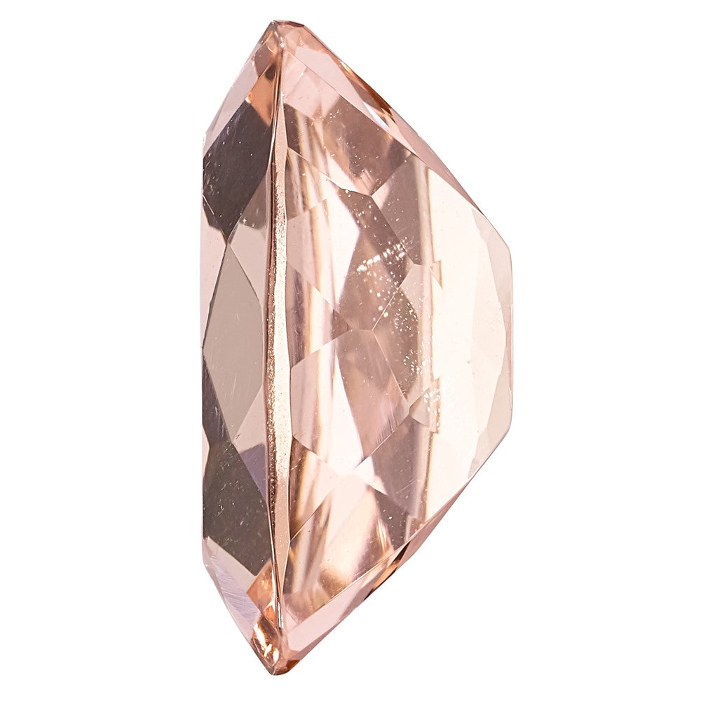 11x9mm Antique Cushion Long Morganite AA Quality
