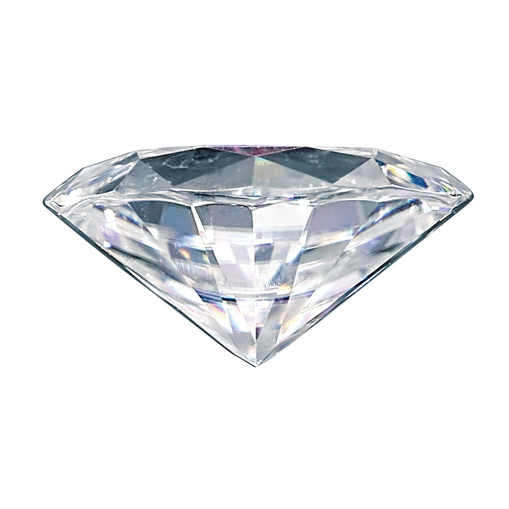 5x3mm Half Moon Pure Light D-E-F Moissanite