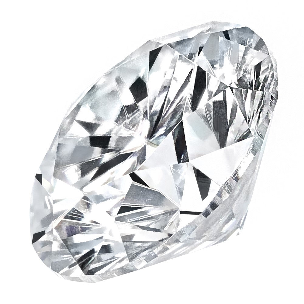Moissanite True Light G-H-I Color 7.5mm Round Old European