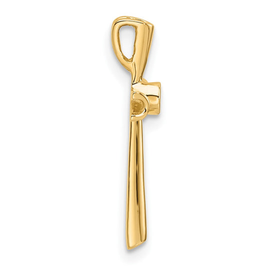 10K Holds 1-2.2mm Diamond Cross Chain Slide Mounting
