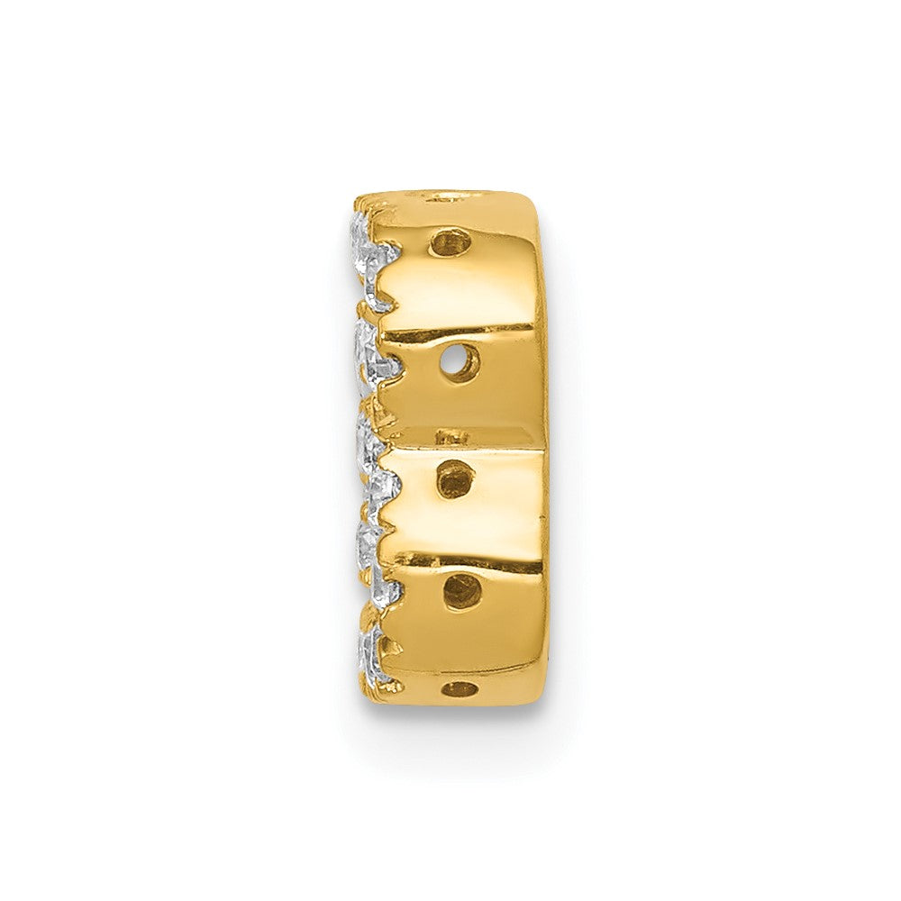 14K Diamond Letter B Initial Charm
