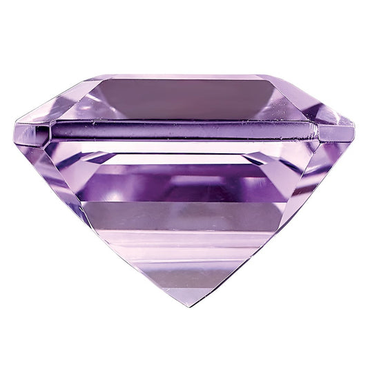 9x7mm Emerald Cut Rose De France Quartz AA Quality