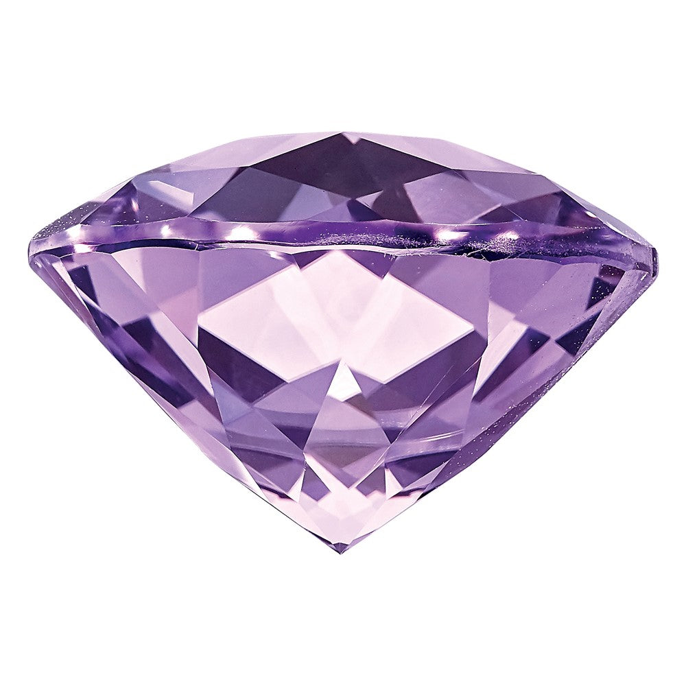 10mm Round Checkerboard Rose De France Quartz AA Quality