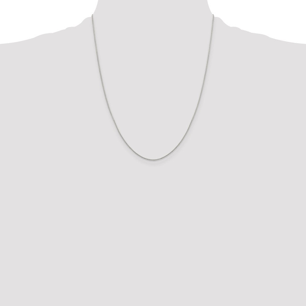 Sterling Silver .8mm 8 Sided Box Chain