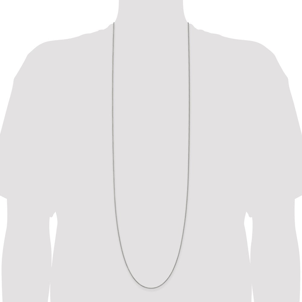 Sterling Silver .9mm Box Chain