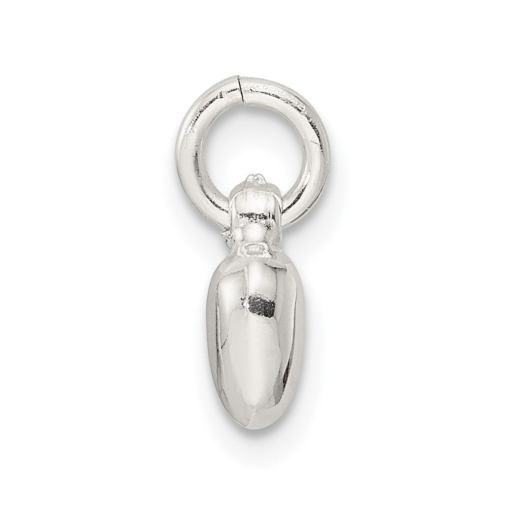 Sterling Silver Small Puffed Heart Charm