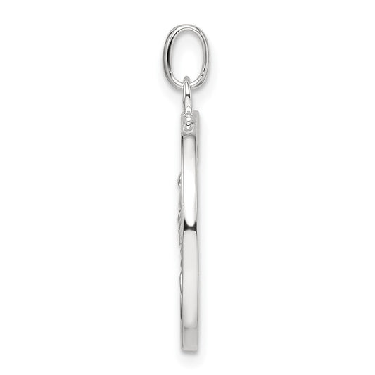 Sterling Silver Owl Pendant