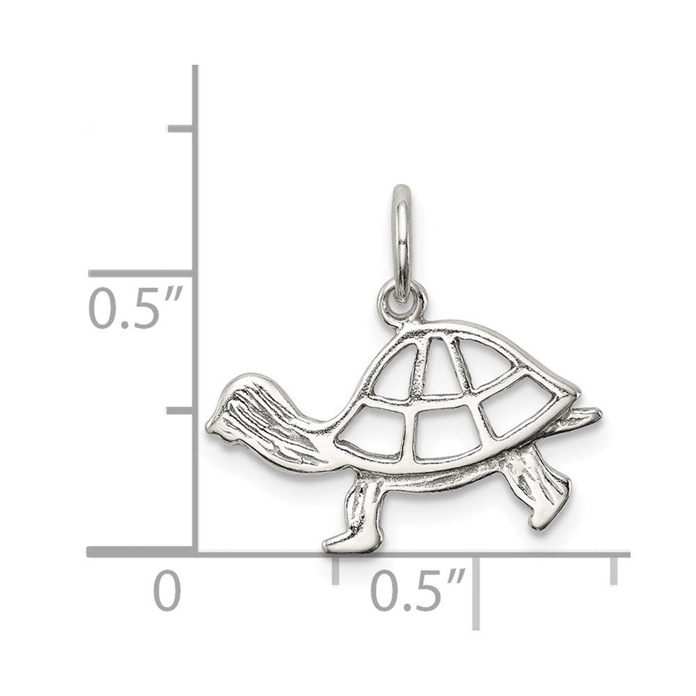 Sterling Silver Turtle Charm