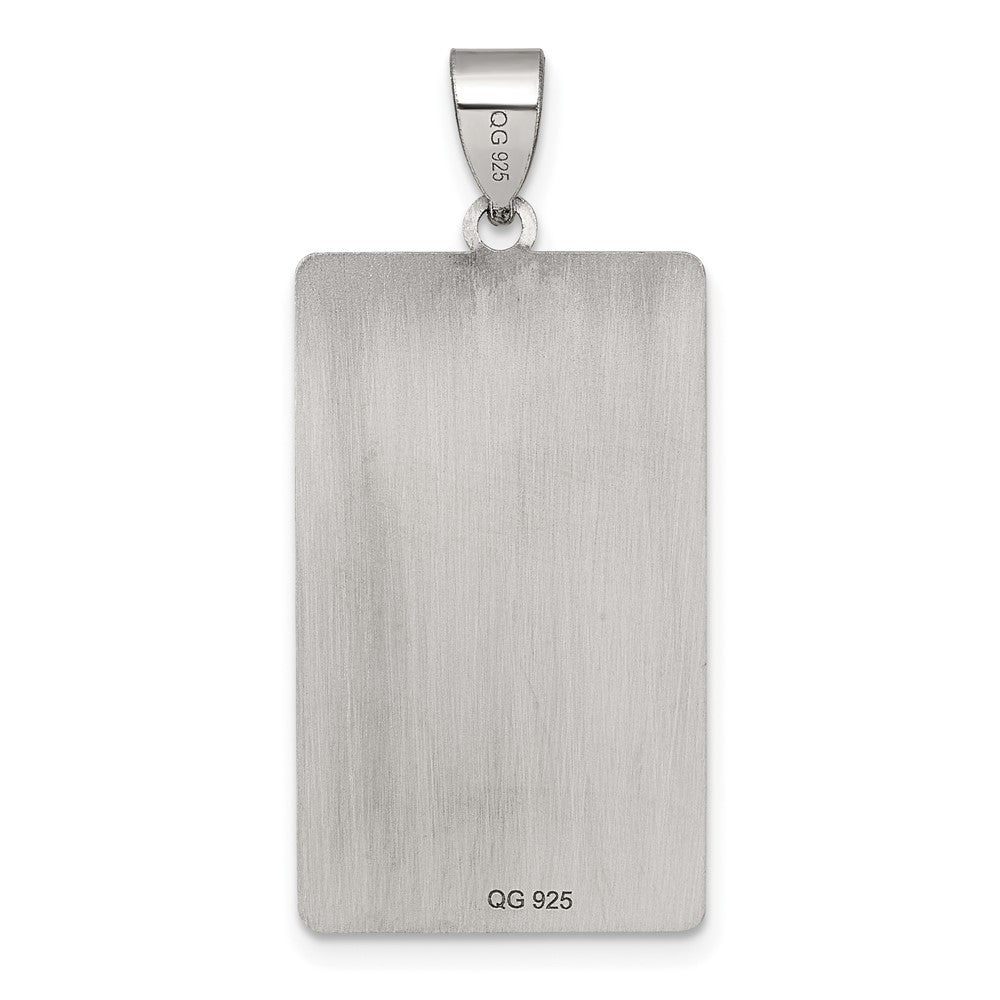Sterling Silver Temperance Tarot Card Pendant