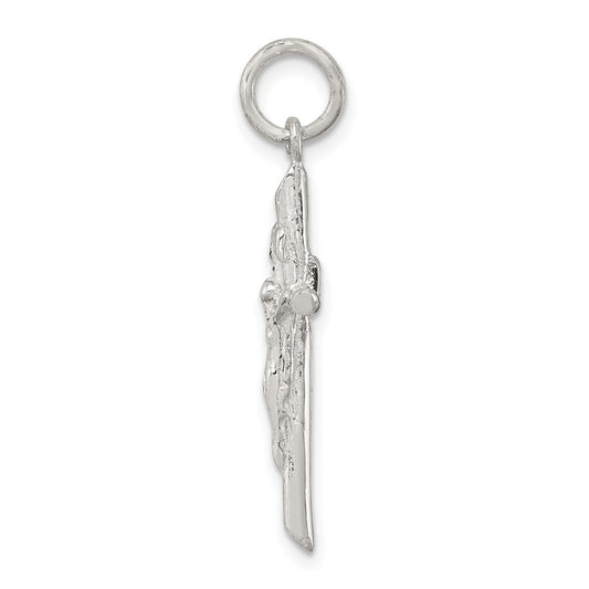 Sterling Silver INRI Crucifix Pendant