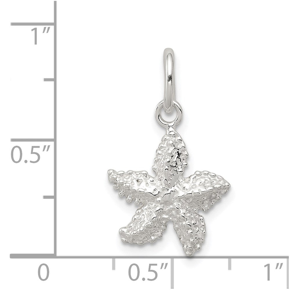 Sterling Silver Starfish Charm