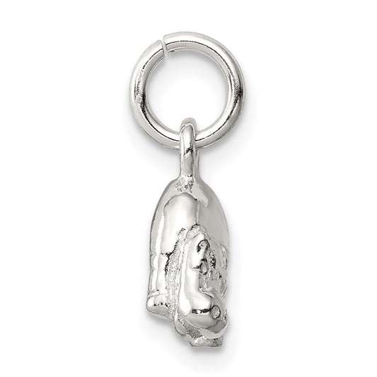 Sterling Silver Hippo Charm