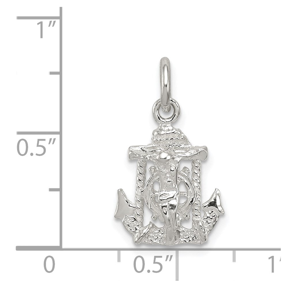 Sterling Silver Mariners Cross Charm