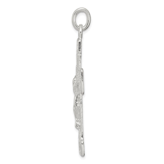 Sterling Silver Latin Crucifix Pendant