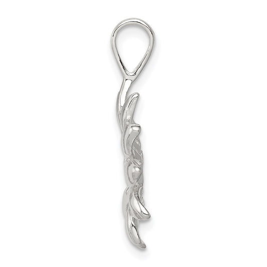 Sterling Silver Sunflower Pendant