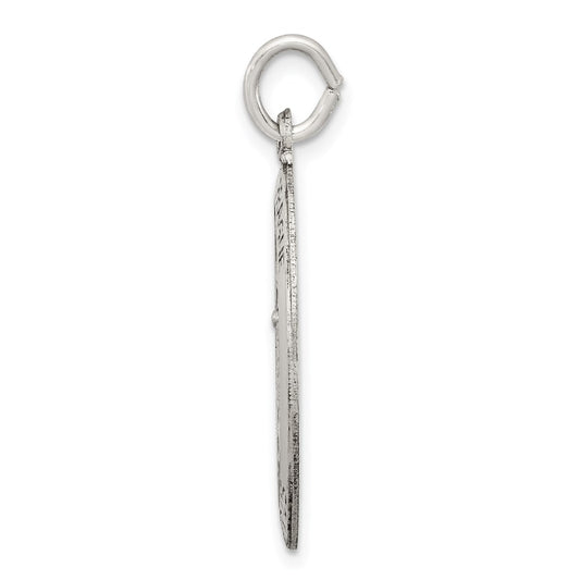 Sterling Silver Antiqued Infant of Prague Medal
