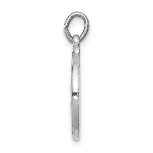 Sterling Silver Platinum-plated & Vermeil Holy Communion Medal