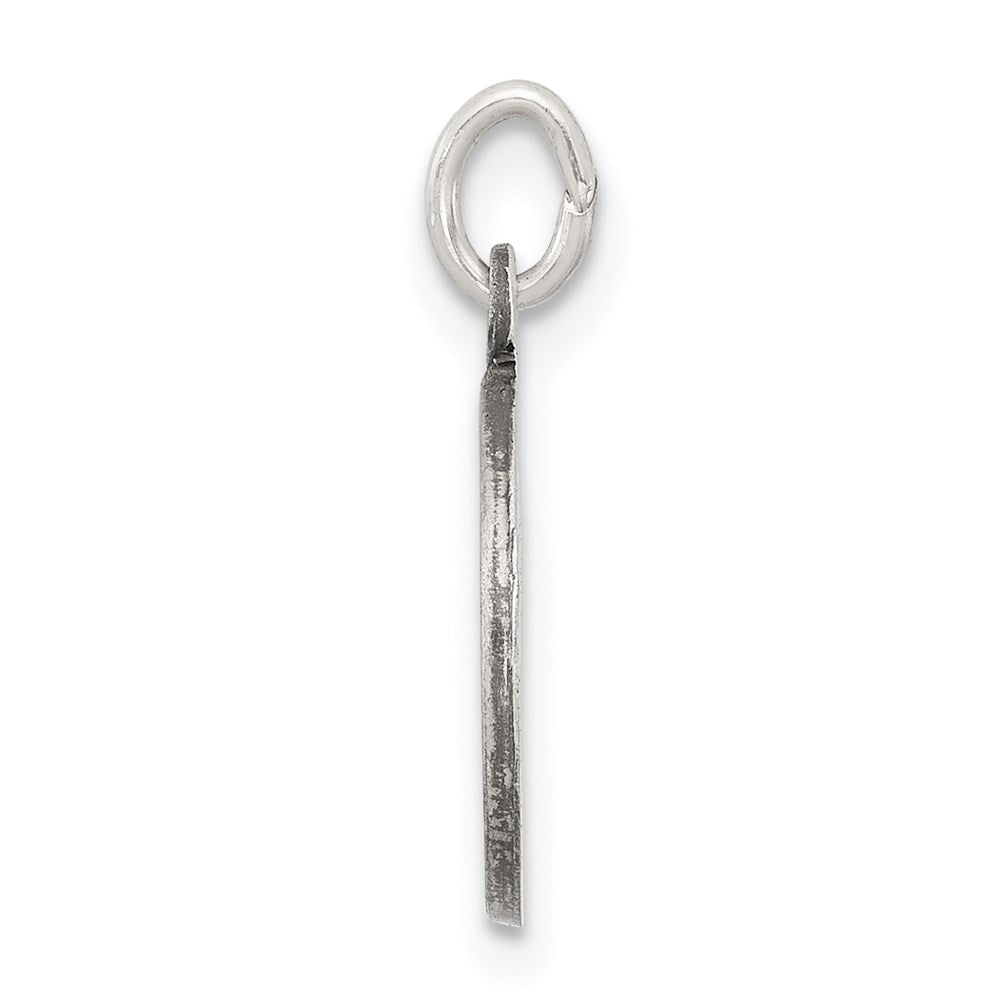Sterling Silver Antiqued Saint Christopher Medal