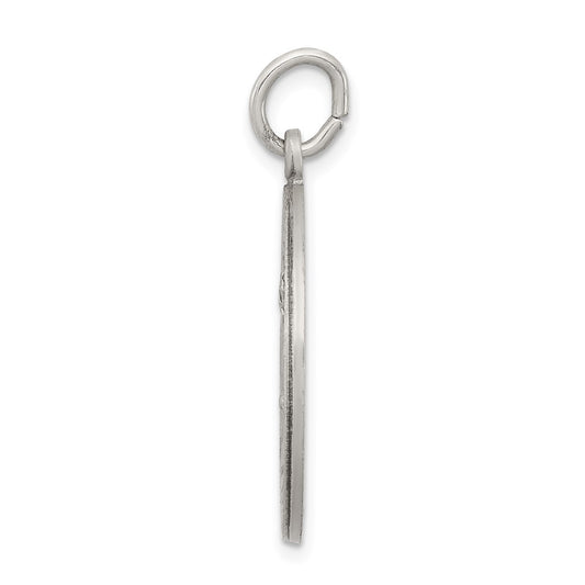 Sterling Silver Antiqued Saint Matthew Medal