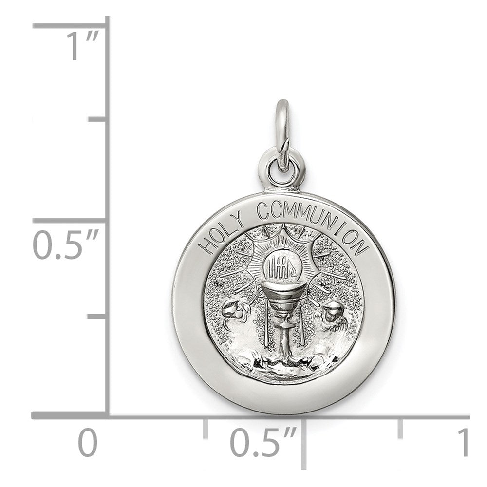 Sterling Silver Holy Communion Medal