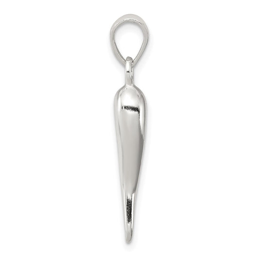 Sterling Silver Italian Horn